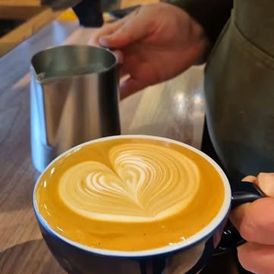 Coffee pouring at Hey Buddy